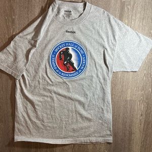 Reebok Hockey hall of fame graphic T shirt Large